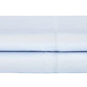 Calvin Klein Home Studio Florence Stitch Pillowcase, King, Blue Star